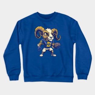 Bighorns Rams American Football Crewneck Sweatshirt